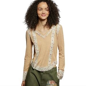 028. POL Bohemian Patchwork Thermal Neutral Top